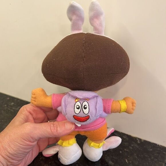 Dora The Explorer Easter Bunny with backpack plush - Picture 3 of 4